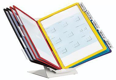 Sichttafelständer DURABLE VARIO® PRO 10 252 x 395 x 158 cm (B x H x T) Stahl/Polyurethan/Polyamid/ Polypropylen/PVC Anz der
