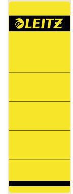 Ordnerrückenetikett Leitz breit/kurz 615 x 192 mm (B x H) selbstklebend ohne Griffloch gelb 10 Etik/Pack LEITZ