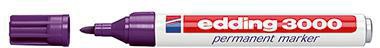 Permanentmarker edding 3000 15-3mm violett edding 3000 15-3mm violett EDDING