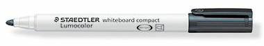 Whiteboardmarker STAEDTLER® Lumocolor® compact 341 1-2mm schwarz STAEDTLER
