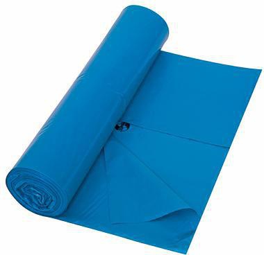 Müllsack Premium Typ 80 65+55 x 135 cm (B x H) 60µm 240l Polyethylen blau 10 St/Pack NEUTRALWARE