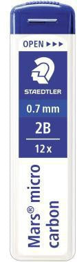 Feinmine STAEDTLER® Mars® micro carbon 250 07mm 2B schwarz 12 St/Pack STAEDTLER