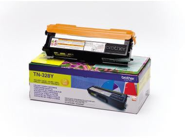 Toner Brother Originalzubehör TN-328Y ca 6000 Seiten gelb BROTHER