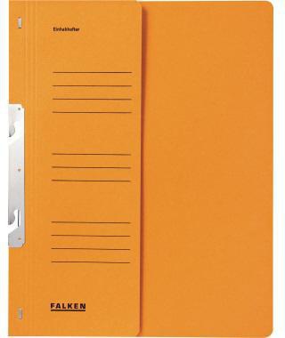 Einhakhefter Falken DIN A4 250g/m² Manilakarton orange FALKEN - VPE: 50