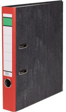 Ordner 50mm DIN A4 Werkstoff: Papier 100 % recycelt rot NEUTRALWARE
