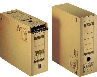 Archivbox Leitz Premium 12 x 275 x 325 cm (B x H x T) DIN A4 mit Archivdruck Wellpappe recycelt/Natronpapier kaschiert