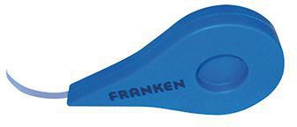 Einteilungsband FRANKEN 8 mm x 10 m (B x L) grau/transparent FRANKEN