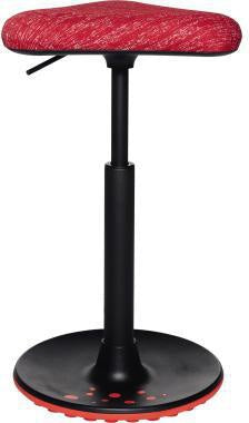 Sitzhocker TOPSTAR SITNESS® H1 Triangel Farbe der Sitzfläche: rot TOPSTAR