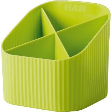 Stifteköcher HAN Re-X-LOOP 111 x 105 x 111 cm (B x H x T) Polypropylen 100 % recycelt lemon HAN