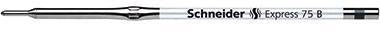 Kugelschreibermine Schneider Express 75 Schneider Kugelschreiber 06mm B schwarz Express 75 dokumentenecht SCHNEIDER - VPE: 10