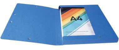 Heftbox Exacompta 25 x 32 cm (B x H) DIN A4 25mm Gummizugverschluss Colorspankarton blau EXACOMPTA – Ansicht 3