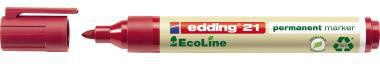 Permanentmarker edding 21 EcoLine 15-3mm rot edding 21 EcoLine 15-3mm rot EDDING