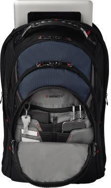Notebookrucksack Wenger Ibex Reißverschluss Tabletfach für Tablets bis 25 cm (10Zoll Organizer für Accessoires – Ansicht 3