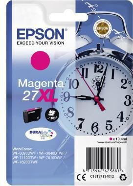 Tintenpatrone Epson Originalzubehör 27XL ca 1100 Seiten magenta 104ml EPSON
