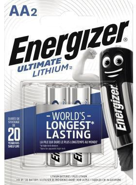 Batterie Energizer® Ultimate Lithium AA/Mignon L91 Lithium 15V 3000 mAh 2 St/Pack ENERGIZER