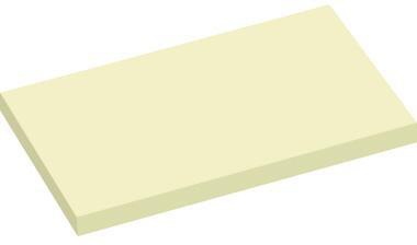 Haftnotiz Soennecken Powernotes 125 x 75 mm (B x H) gelb 100 Bl SOENNECKEN