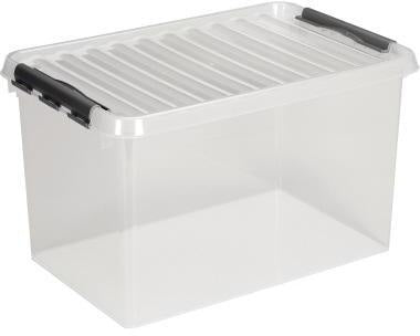 Aufbewahrungsbox Sunware the q-line 60 x 42 x 40 cm (B x H x T) 72l Kunststoff transparent SUNWARE