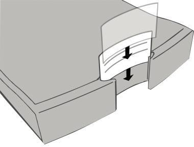 Schubladenbox HAN IMPULS 4 Schubladen DIN A4 DIN C4 Polystyrol Gehäusefarbe: weiß Farbe der Schublade: weiß HAN – Ansicht 3