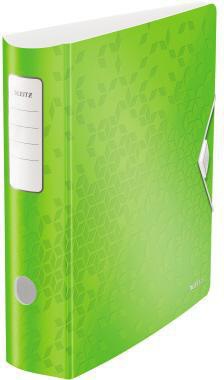 Ordner Leitz Active WOW 82mm DIN A4 Werkstoff: Polyfoam grün LEITZ