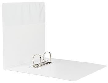 Präsentationsringbuch Soennecken 50mm DIN A4 Überbreite 2 Ringe D-Mechanik Polypropylen weiß SOENNECKEN