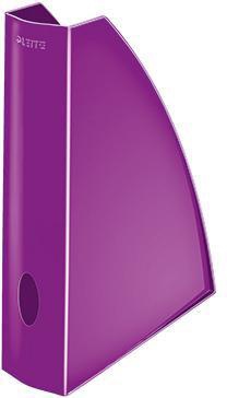 Stehsammler Leitz WOW 75 x 312 x 258 cm (B x H x T) DIN A4 Werkstoff: Polystyrol violett LEITZ