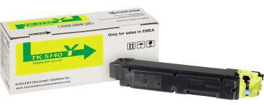 Toner KYOCERA Originalzubehör TK-5140Y ca 5000 Seiten gelb KYOCERA