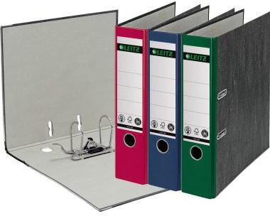 Ordner Leitz 80mm DIN A4 Werkstoff: Graupappe recycelt Material der Kaschierung außen: Papier recycelt Material – Ansicht 6