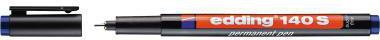 Folienstift edding 140 S 03mm blau nicht dokumentenecht EDDING