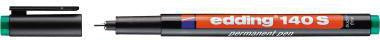 Folienstift edding 140 S 03mm grün nicht dokumentenecht EDDING