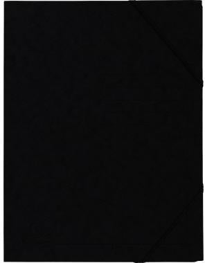 Eckspanner Exacompta DIN A4 Colorspankarton schwarz Exacompta DIN A4 Colorspankarton schwarz EXACOMPTA