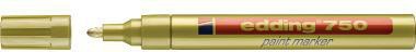 Lackmarker edding 750 2-4mm gold edding 750 2-4mm gold EDDING