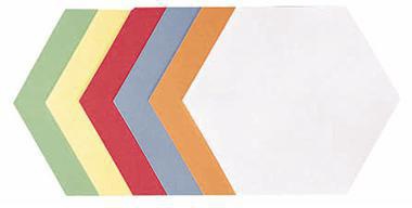 Moderationskarte FRANKEN 19 x 165 cm (B x H) 130g/m² Altpapier 100 % recycelt farbig sortiert 500 St/Pack FRANKEN