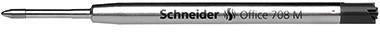 Kugelschreibermine Schneider Office 708 Schneider Kugelschreiber 05mm schwarz G2 dokumentenecht SCHNEIDER