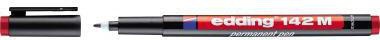 Folienstift edding 142 M 1mm rot nicht dokumentenecht EDDING