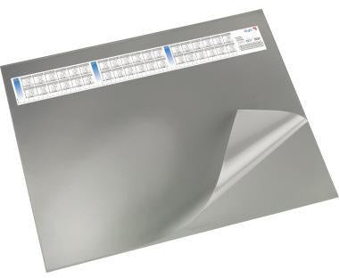 Schreibunterlage Läufür Durella DS 65 x 52 cm (B x H) mit Folienauflage Kunststoff grau LÄUFER