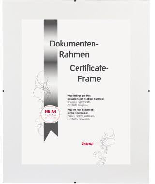 Bilderrahmen Hama Clip-Fix 21 x 297 cm (B x H) 15 x 21 cm (B x H) Antireflexglas transparent HAMA