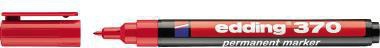 Permanentmarker edding 370 1mm rot edding 370 1mm rot EDDING