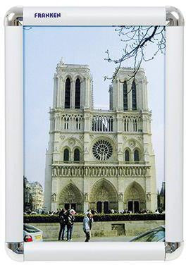 Bilderwechselrahmen FRANKEN 24 x 327 x 12 cm (B x H x T) DIN A4 Aluminium silber FRANKEN