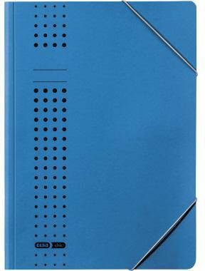 Eckspanner ELBA chic DIN A4 Karton recycelt blau ELBA chic DIN A4 Karton recycelt blau ELBA