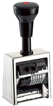 Paginierstempel REINER Numeroteur B6 23 x 6 mm (B x H) Metall/Kunststoff REINER