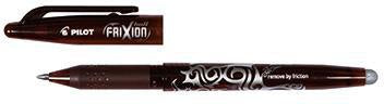 Tintenroller PILOT FriXion Ball 04mm braun Rundspitze nicht dokumentenecht PILOT