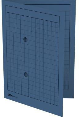 Umlaufmappe ELBA DIN A4 250g/m² Manilakarton 99 % recycelt blau ELBA
