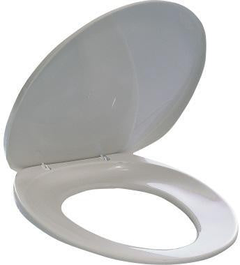 Toilettensitz DURABLE 39 x 4 x 45 cm (B x H x T) Kunststoff weiß DURABLE