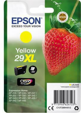 Tintenpatrone Epson Originalzubehör 29XL ca 450 Seiten gelb 64ml EPSON