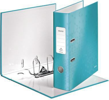 Ordner Leitz WOW 80mm DIN A4 Werkstoff: Graupappe Material der Kaschierung außen: Papier laminiert Material der Kaschierung