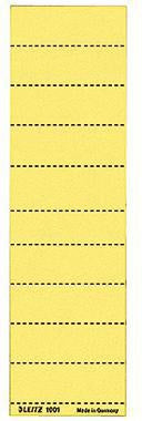 Beschriftungsschild Leitz ALPHA® 60 x 21 mm (B x H) 190g/m² Karton gelb 100 St/Pack LEITZ