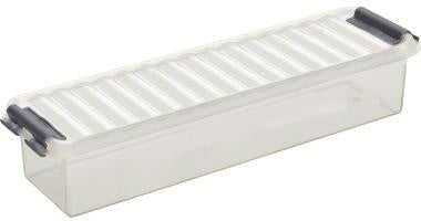 Aufbewahrungsbox Sunware the q-line 27 x 6 x 86 cm (B x H x T) 09l Kunststoff transparent SUNWARE