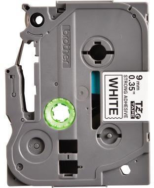 Schriftbandkassette Brother P-touch TZe-S221 9 mm x 8 m (B x L) weiß schwarz BROTHER