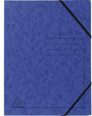 Eckspanner Exacompta DIN A4 Colorspankarton blau Exacompta DIN A4 Colorspankarton blau EXACOMPTA