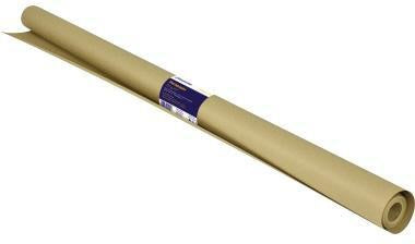 Packpapierrolle Soennecken 100 cm x 10 m (B x L) 75g/m² 100 % Altpapier natronbraun SOENNECKEN